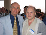 A.&nbsp;A.&nbsp;Karasev and Member of Academy V.&nbsp;G.&nbsp;Zilov talking