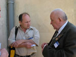 A.&nbsp;A.&nbsp;Karasev and Member of Academy V.&nbsp;N.&nbsp;Pokrovsky