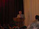 Member of Academy Yu.&nbsp;A.&nbsp;Rakhmanin speaking at the conference